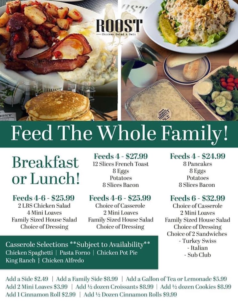 Home Roost Chicken Salad & Deli in Tyler, TX