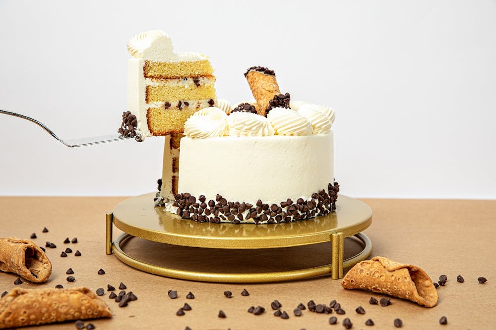 a cake sitting on top of a table