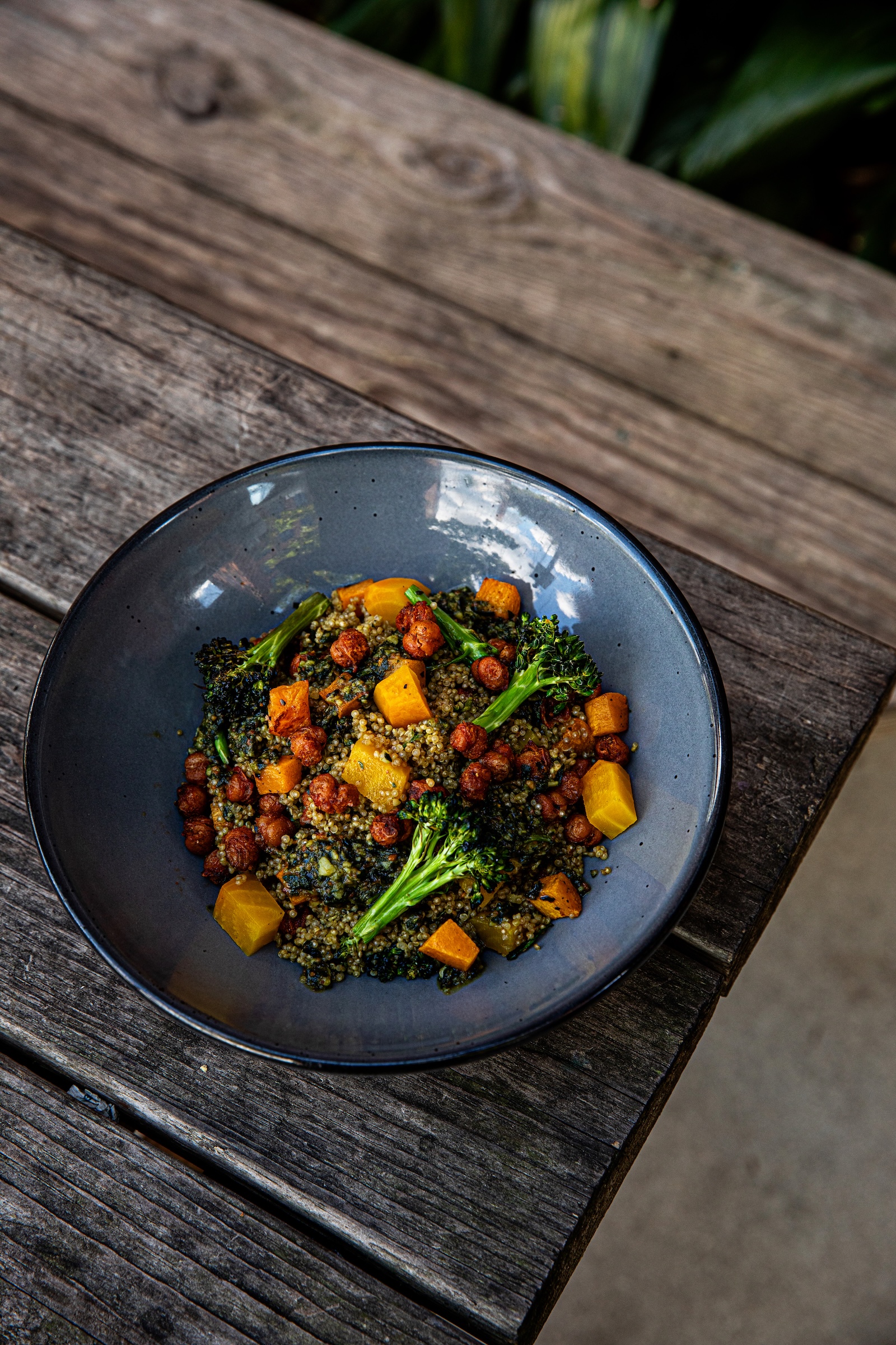 food in a plate