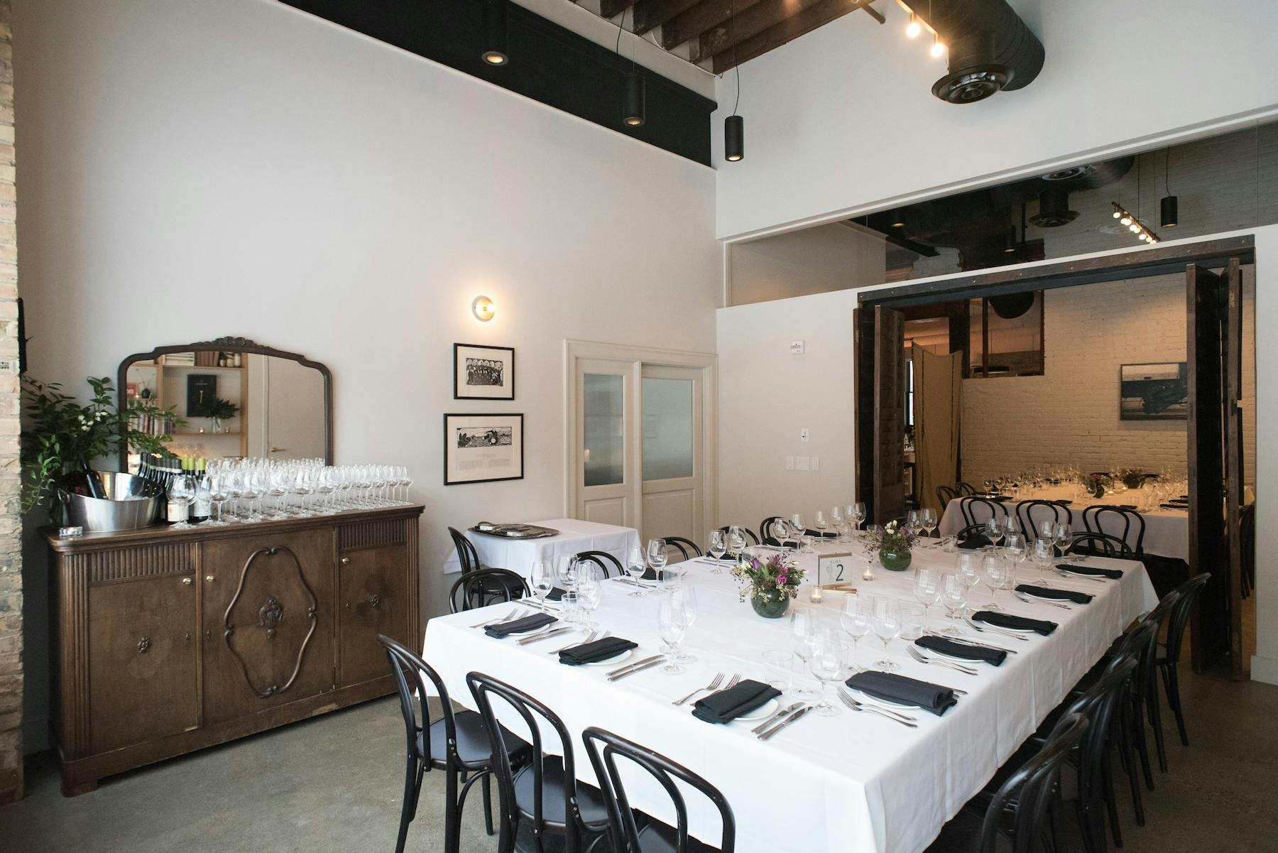 Full Private Dining Room Alma