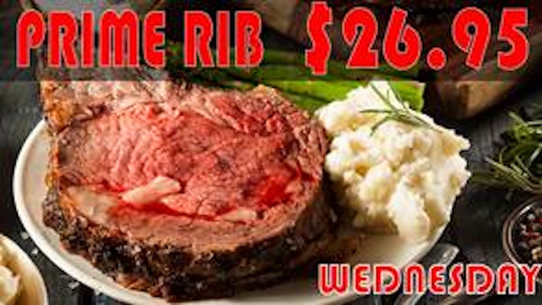 Prime Rib Night Waypoint 622 Seafood Restaurant & Patio Bar in