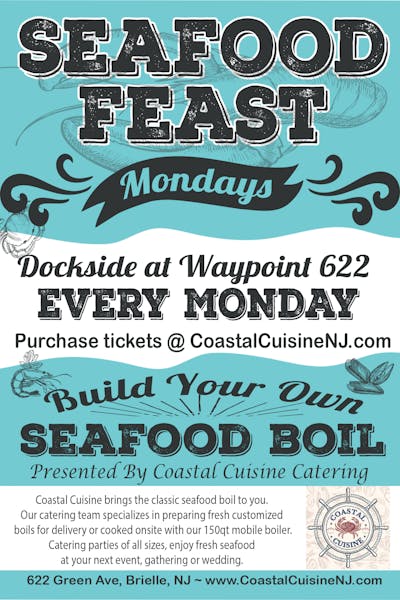Seafood Boil Waypoint 622 Seafood Restaurant & Patio Bar in Brielle, NJ