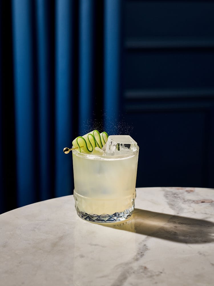 a glass of orange juice