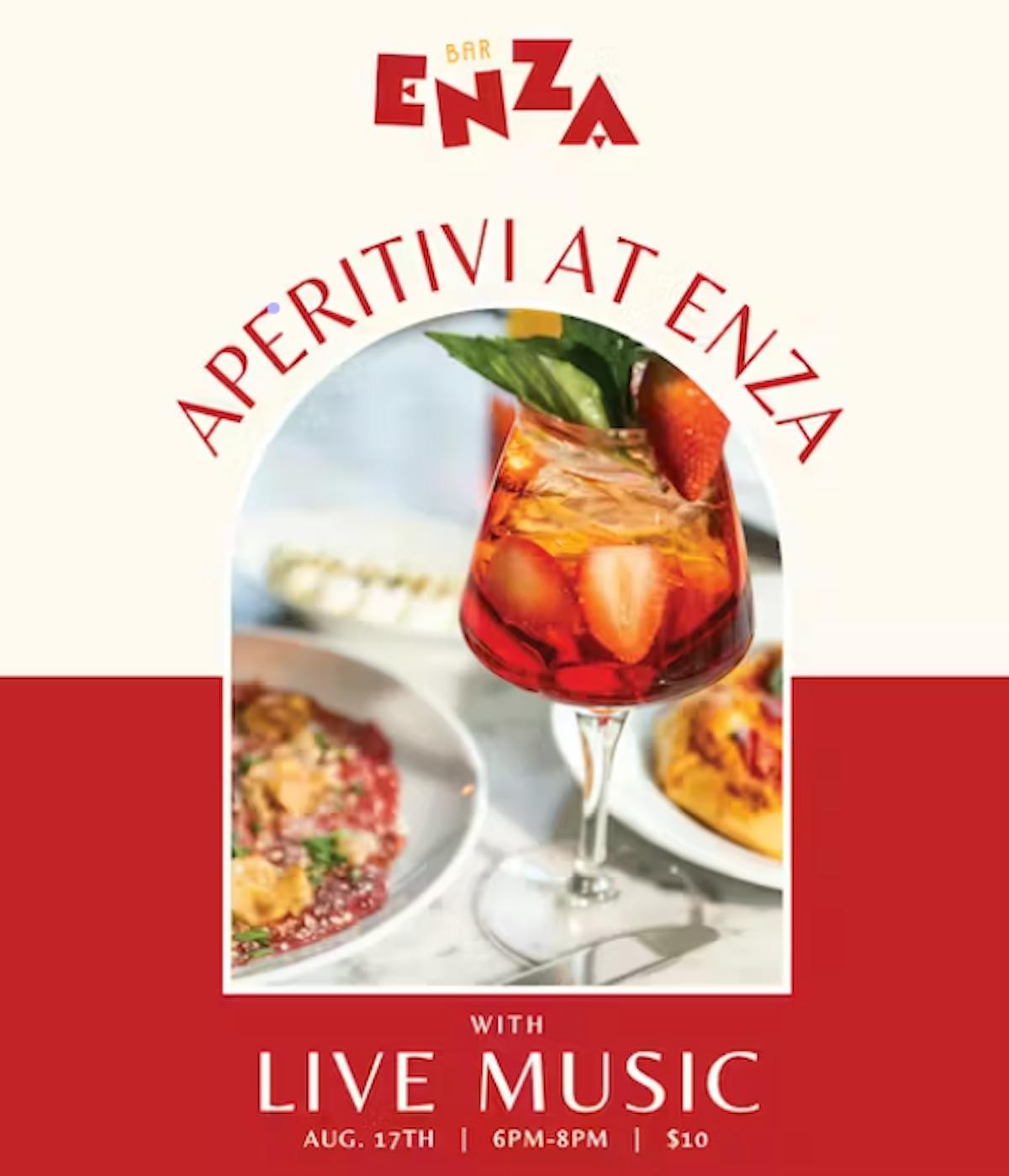 aperitivi at enza live music cambridge ma bar enza