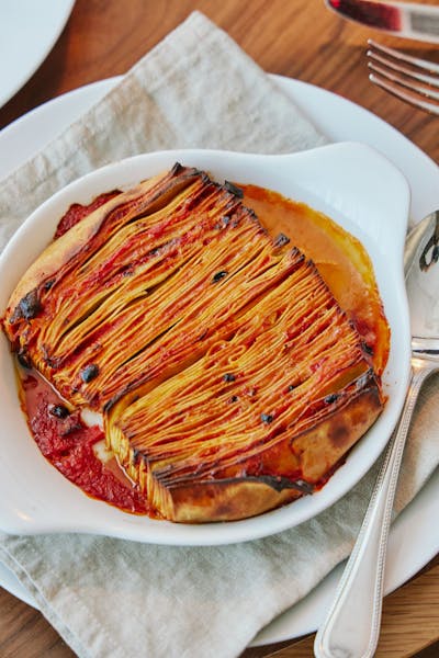 Can Lasagna Have 100 Layers? Bar Enza Bar in Cambridge, MA