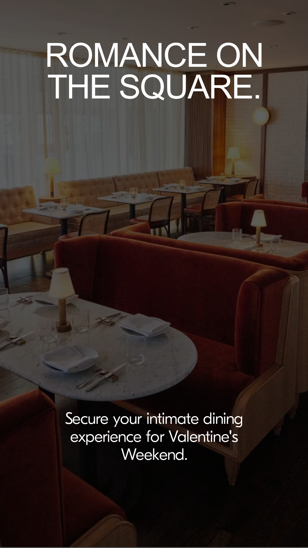 Elegant Art Deco interior creating a romantic ambiance at Bar Enza