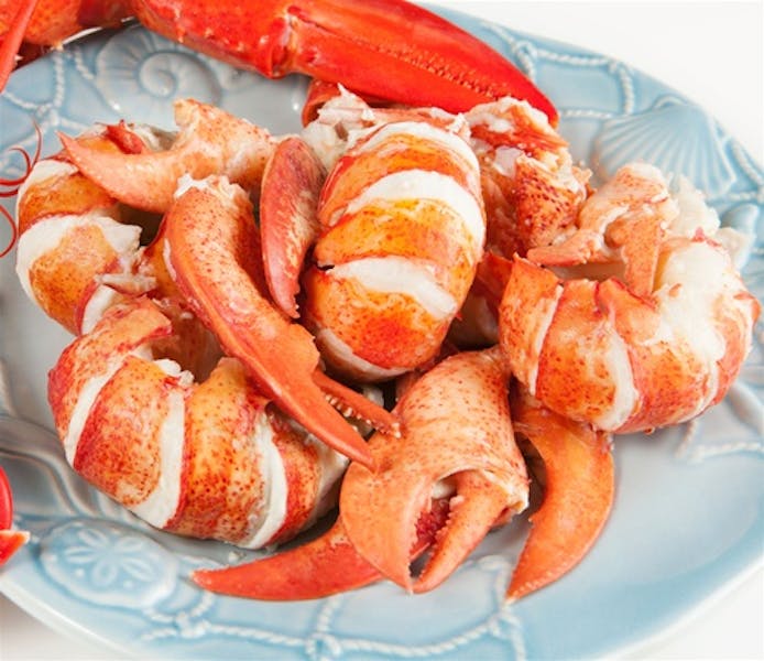 Fresh Lobster Meat (Knuckle, Claw and Tail) New England Lobster