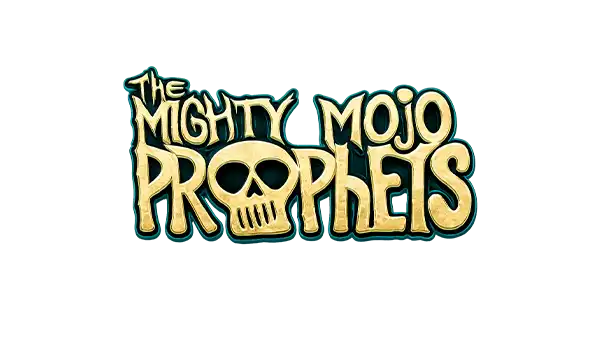 a gold text with a skull on it