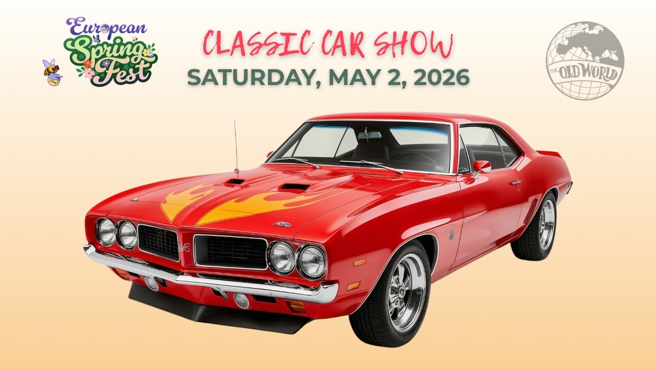 Classic Car Show at Old World Huntington Beach