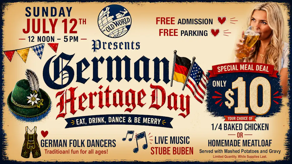 a poster for a heritage day