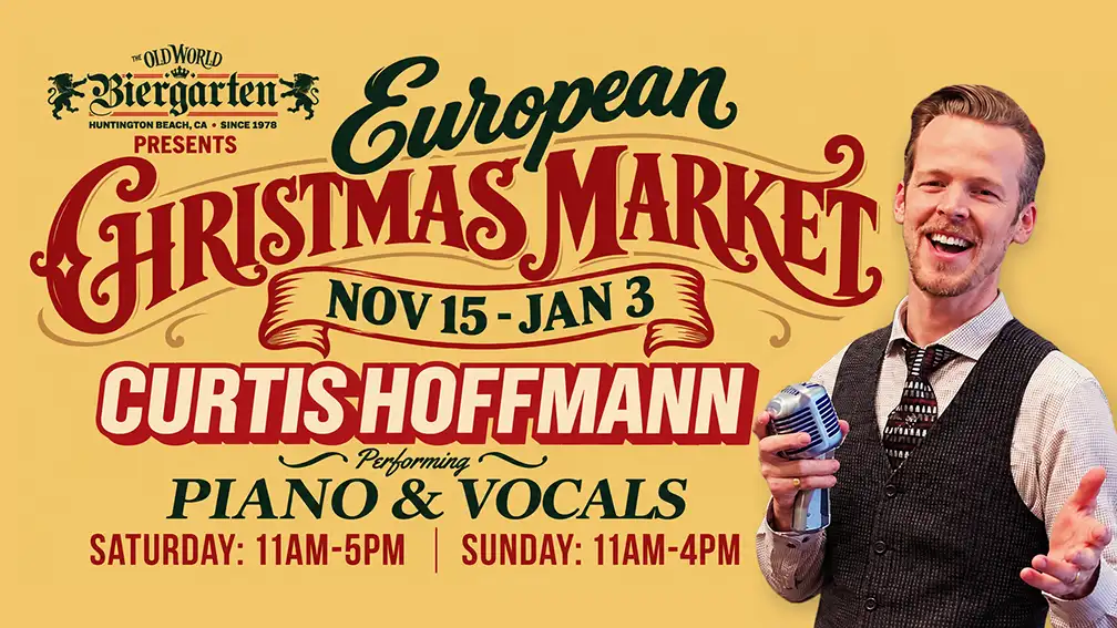 Curtis Hoffmann at Christmas Market