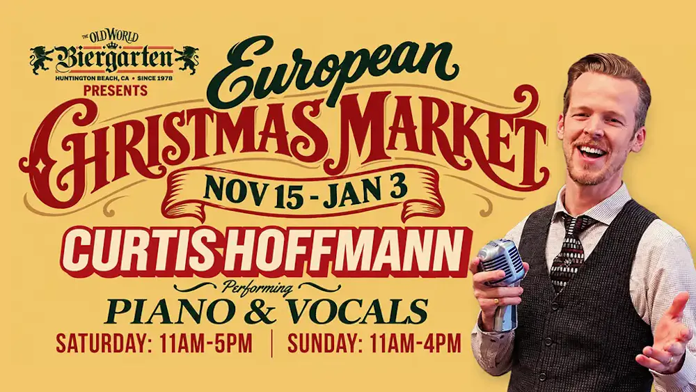Curtis Hoffmann at Christmas Market