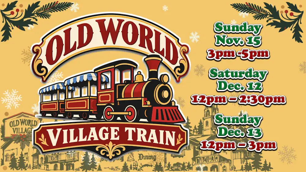 Old World Village Train