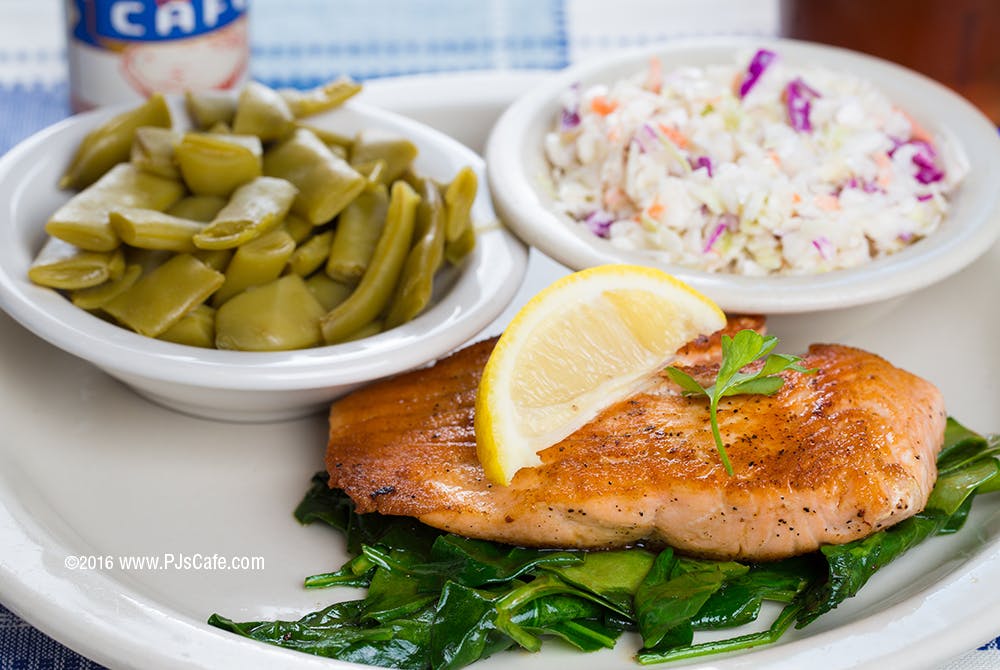 a close up of a plate of food