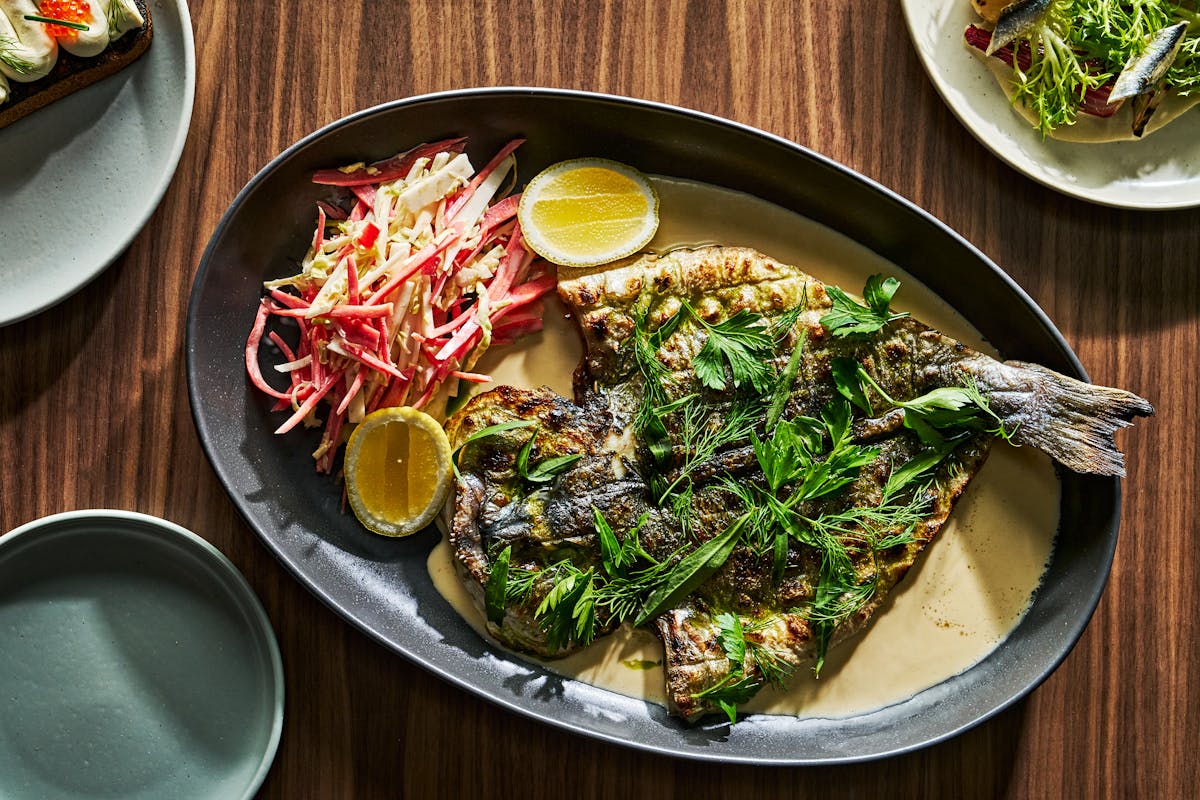 a bowl of food on a plate
