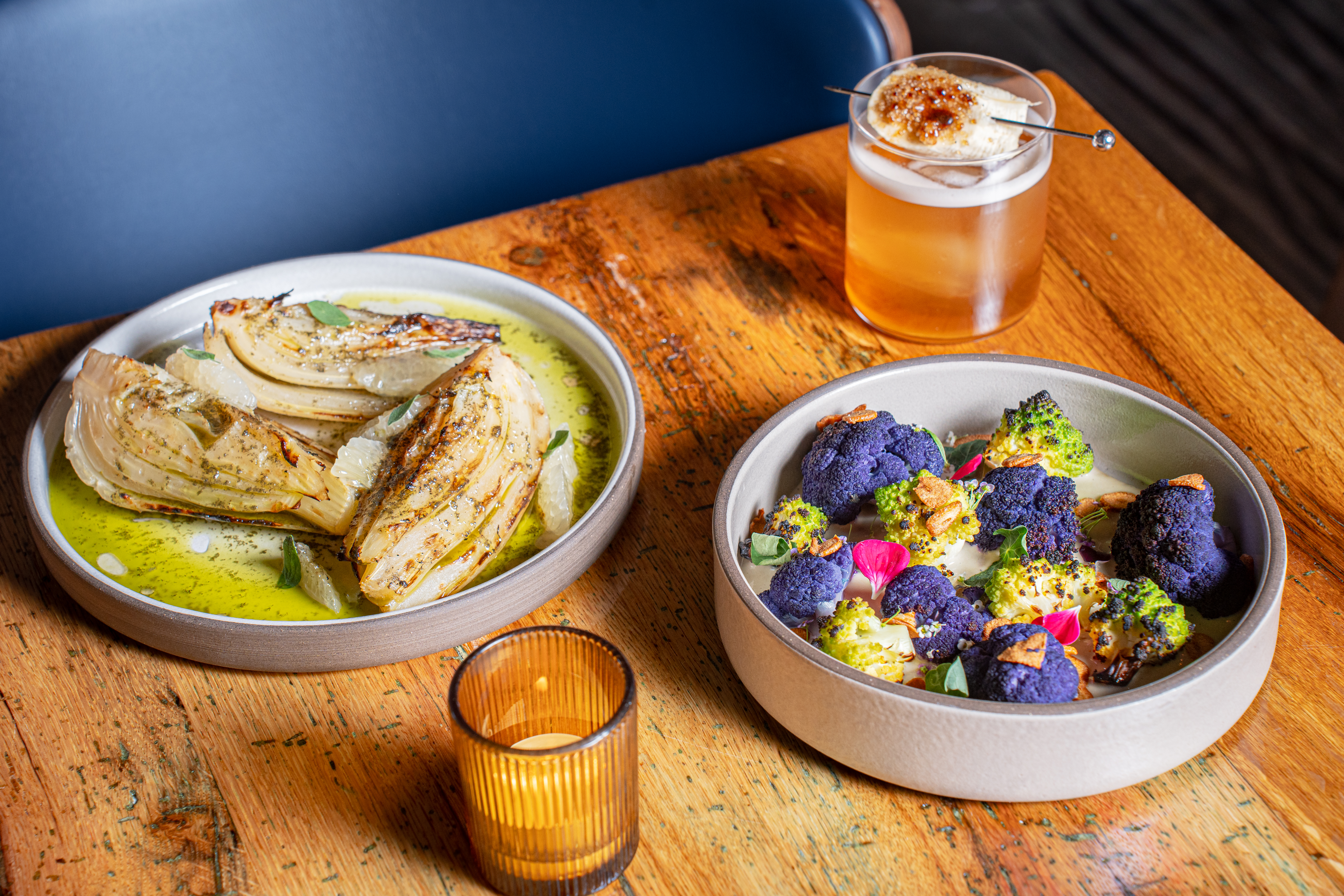 a bowl of food on a table