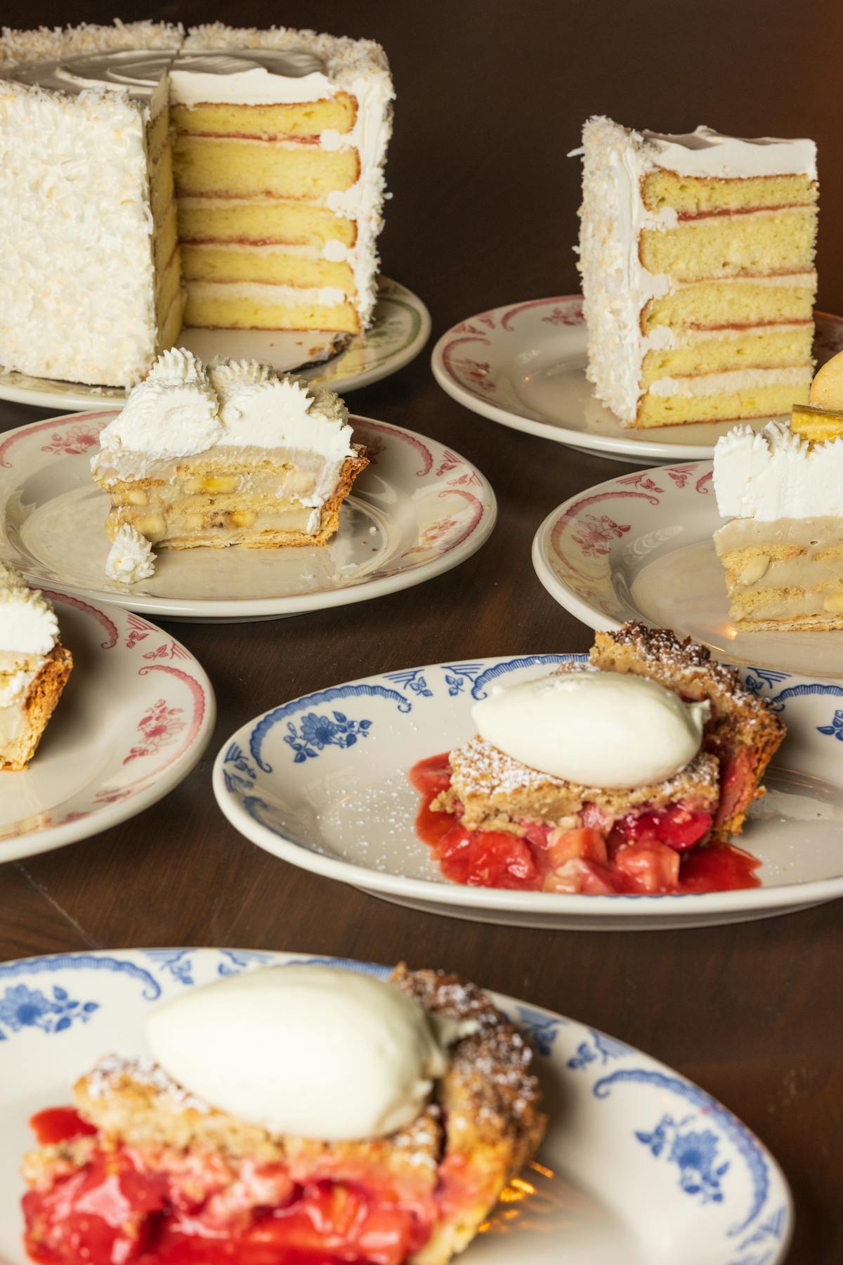 a plate of food on a table