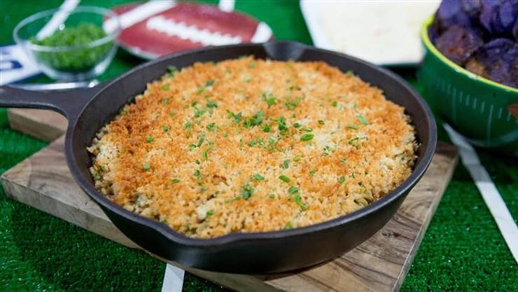 a bowl of food on a table