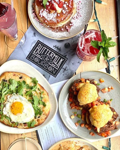 Buttermilk & Bourbon Arsenal Yards Chef Jason Santos in Boston, MA