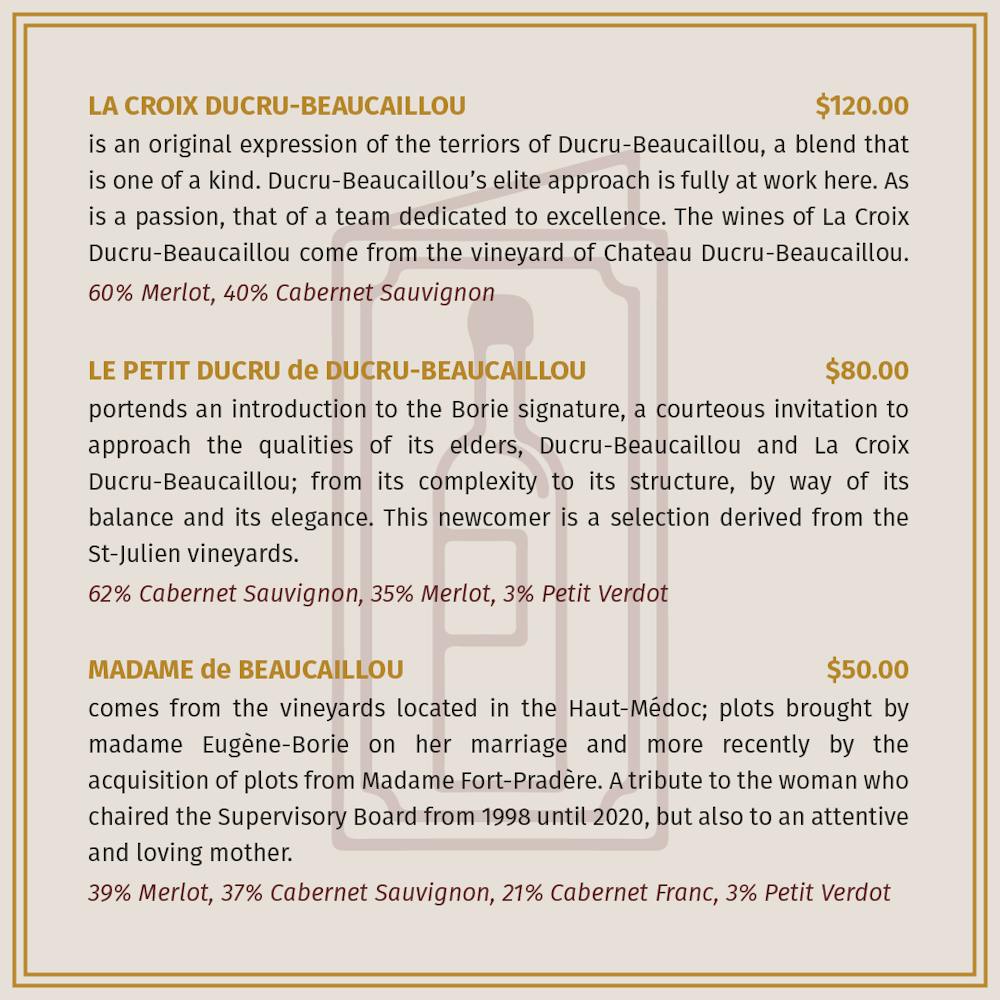 Menus Brasserie Mon Chou Chou In San Antonio Tx Menus Brasserie Mon Chou Chou In San Antonio Tx