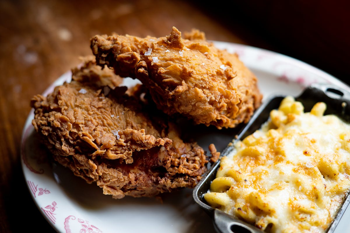 Fried Chicken at Table & Main