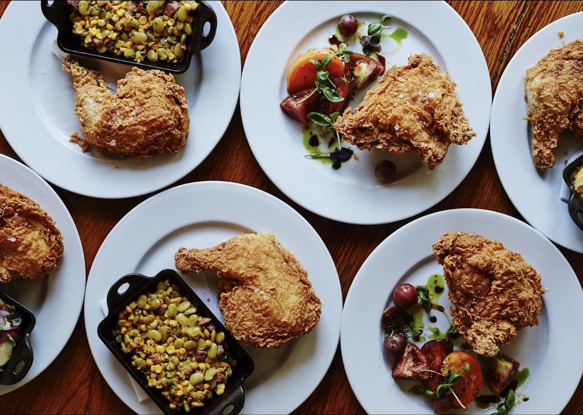 Fried Chicken at Table & Main