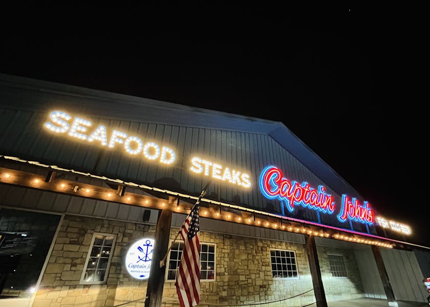 Hours & Location Captain Johns Eufaula in OK