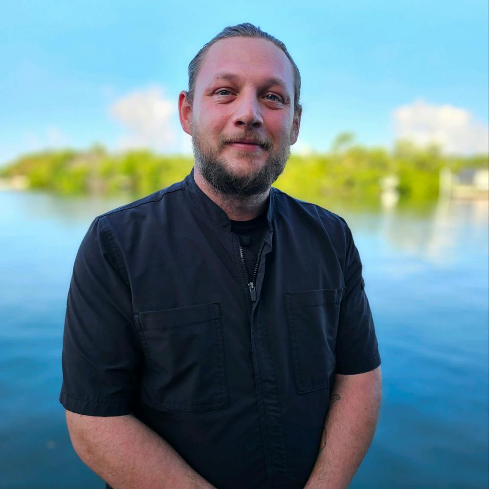 a person posing for the camera