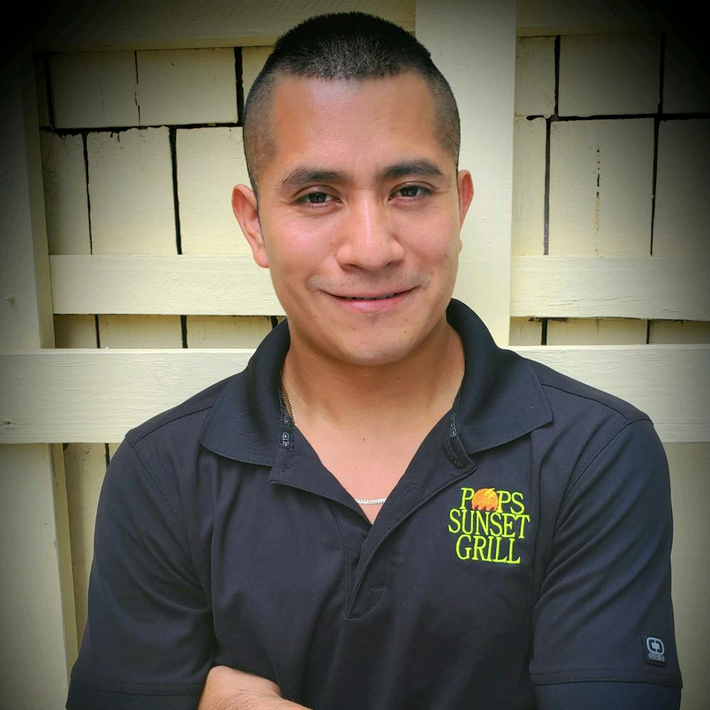 a person posing for the camera