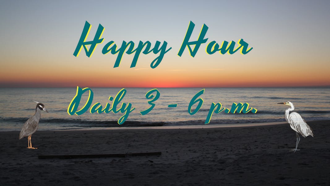 Daily Happy Hour Pop's Sunset Grill