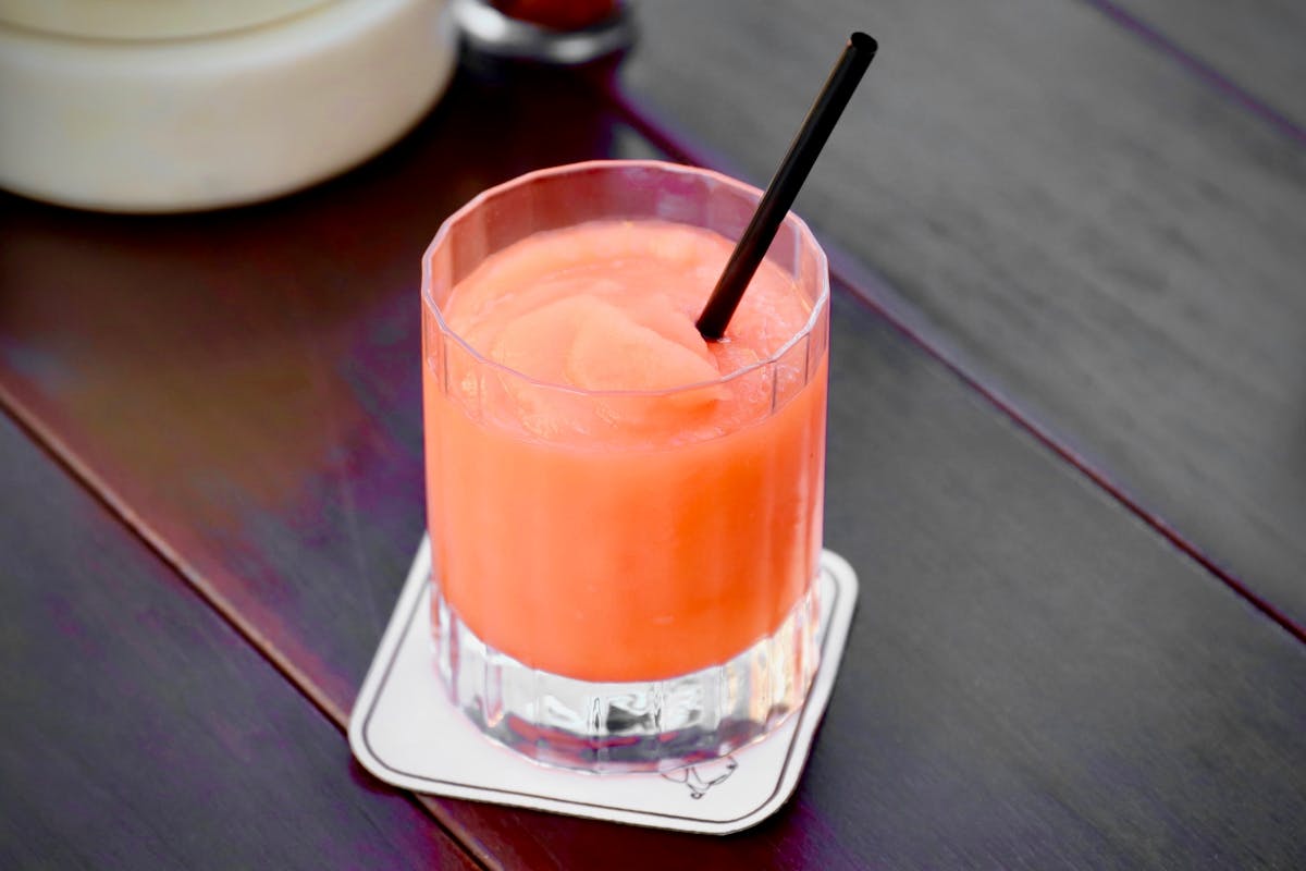 a cup of coffee on a table