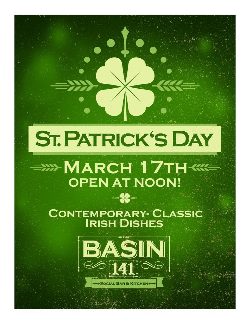 St Paddy's day Flyer
