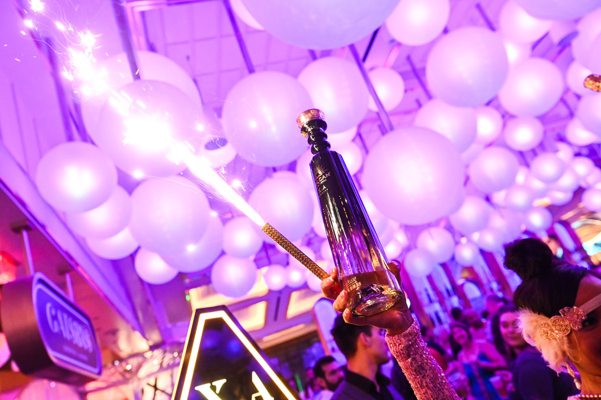 a group of purple flowers