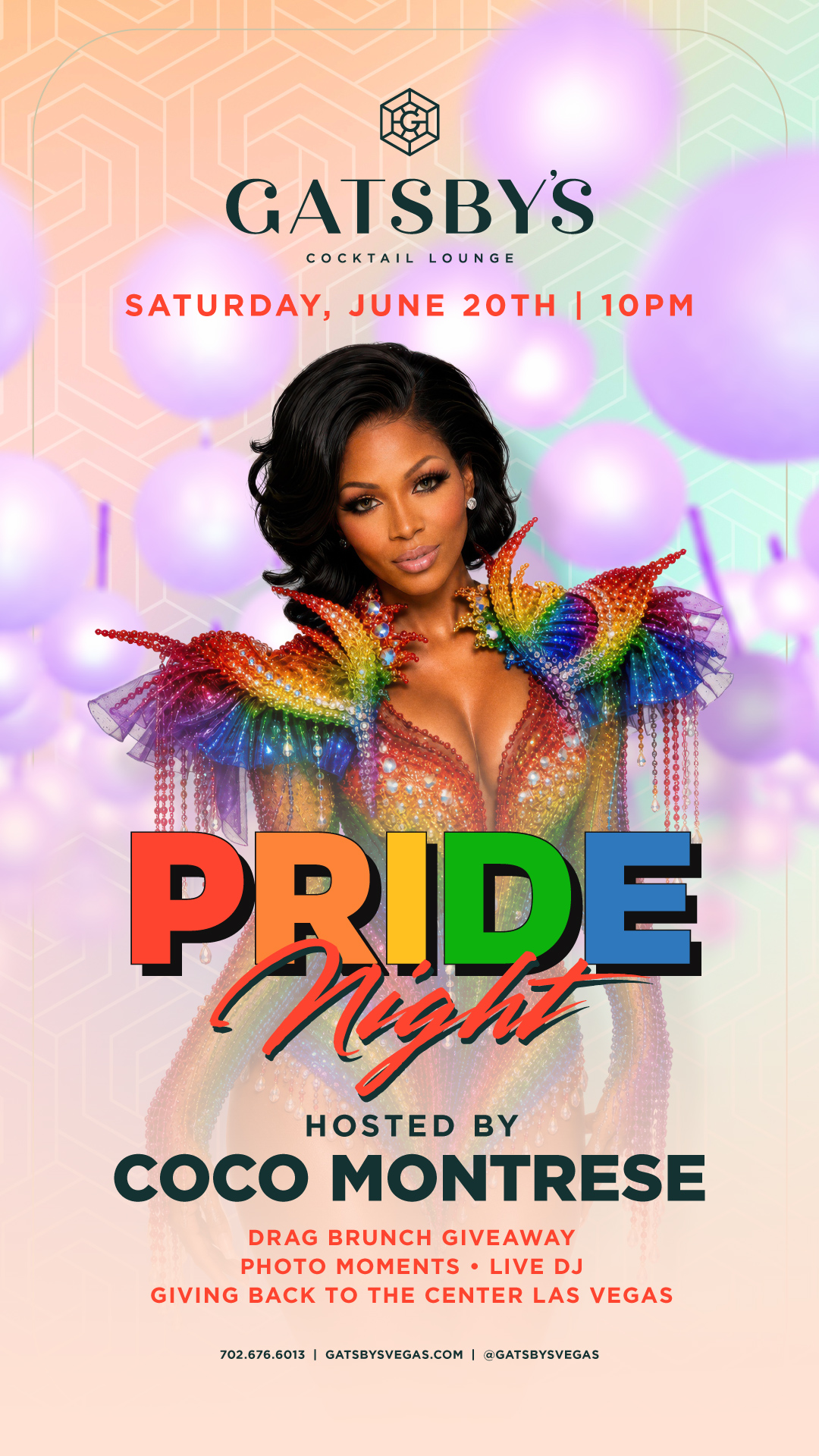 Pride night at gatsbys cocktail lounge las vegas coco montrese