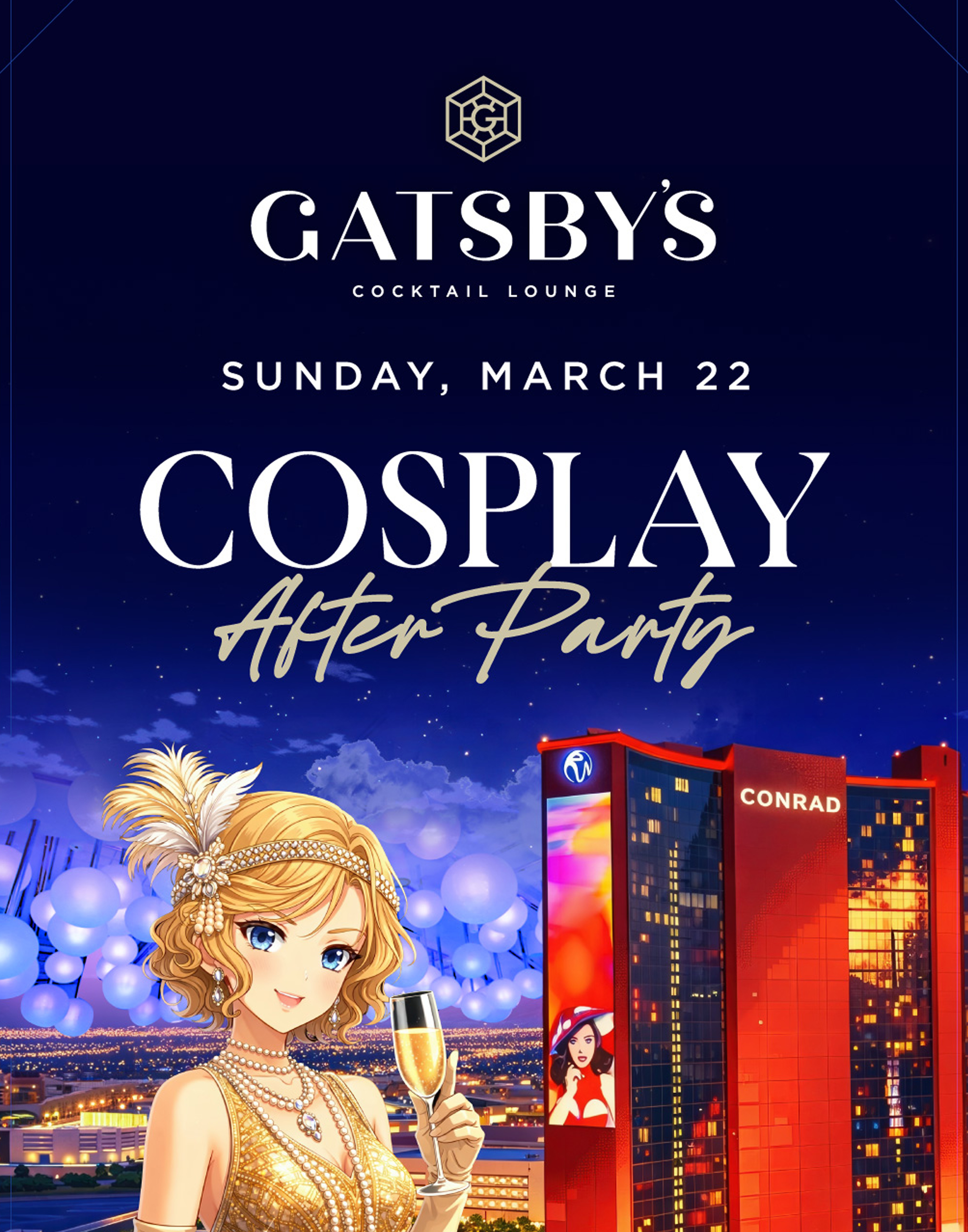 cosplay after party from anime las vegas