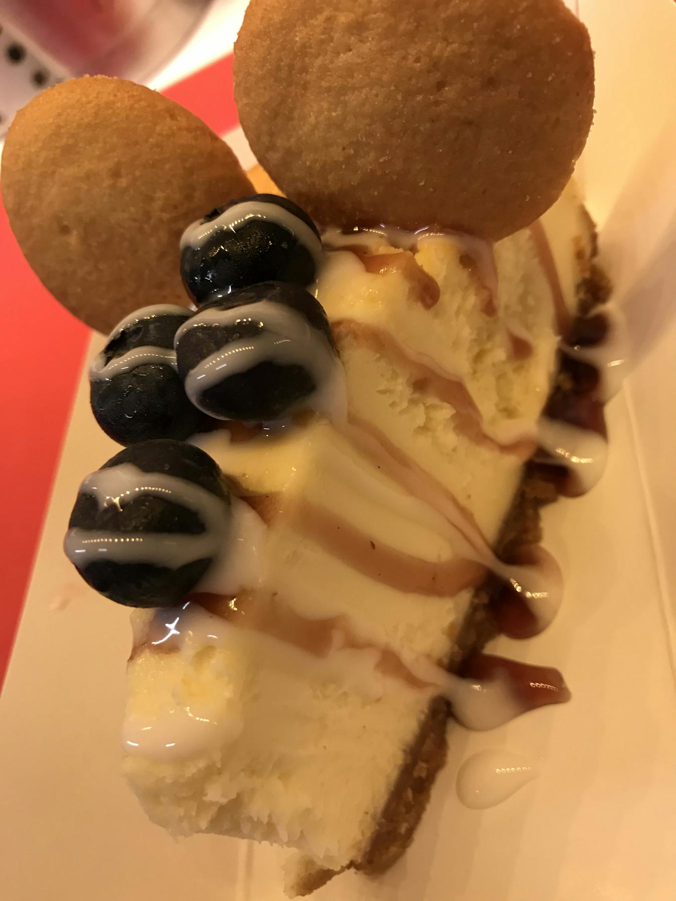 a close up of a plate covered with chocolate and ice cream