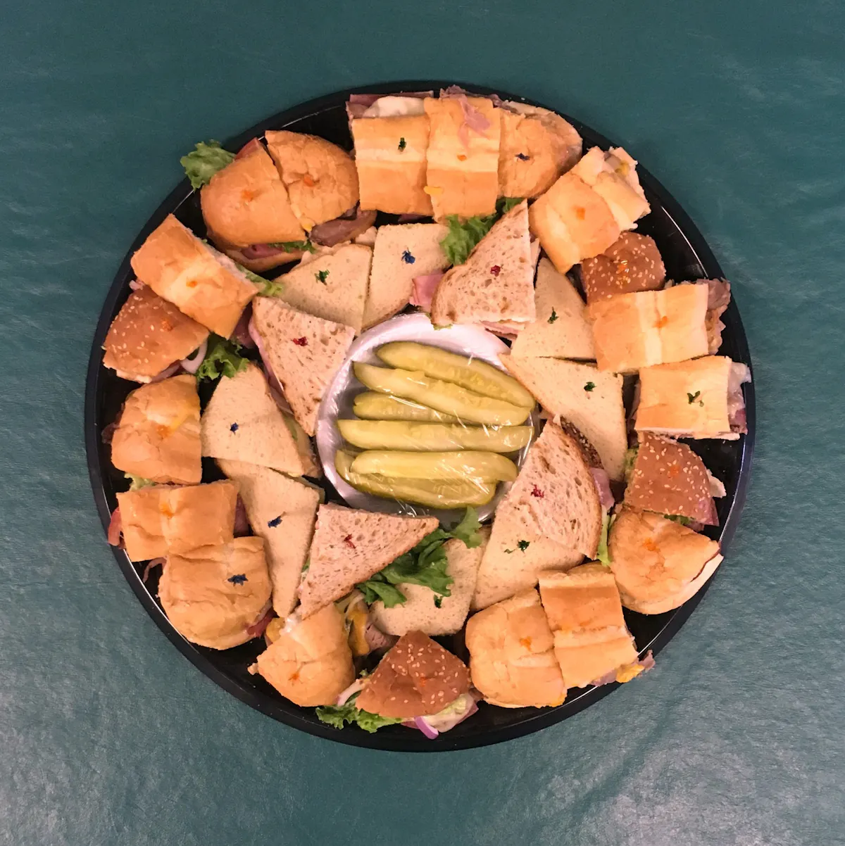 Lunch sandwich tray