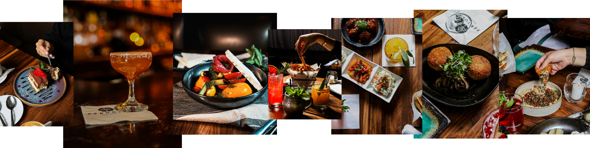 a table topped with different types of food