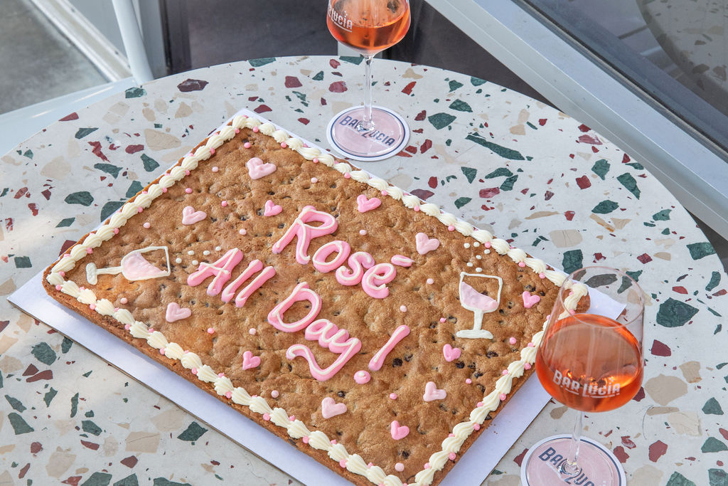 a slice of birthday cake on a table