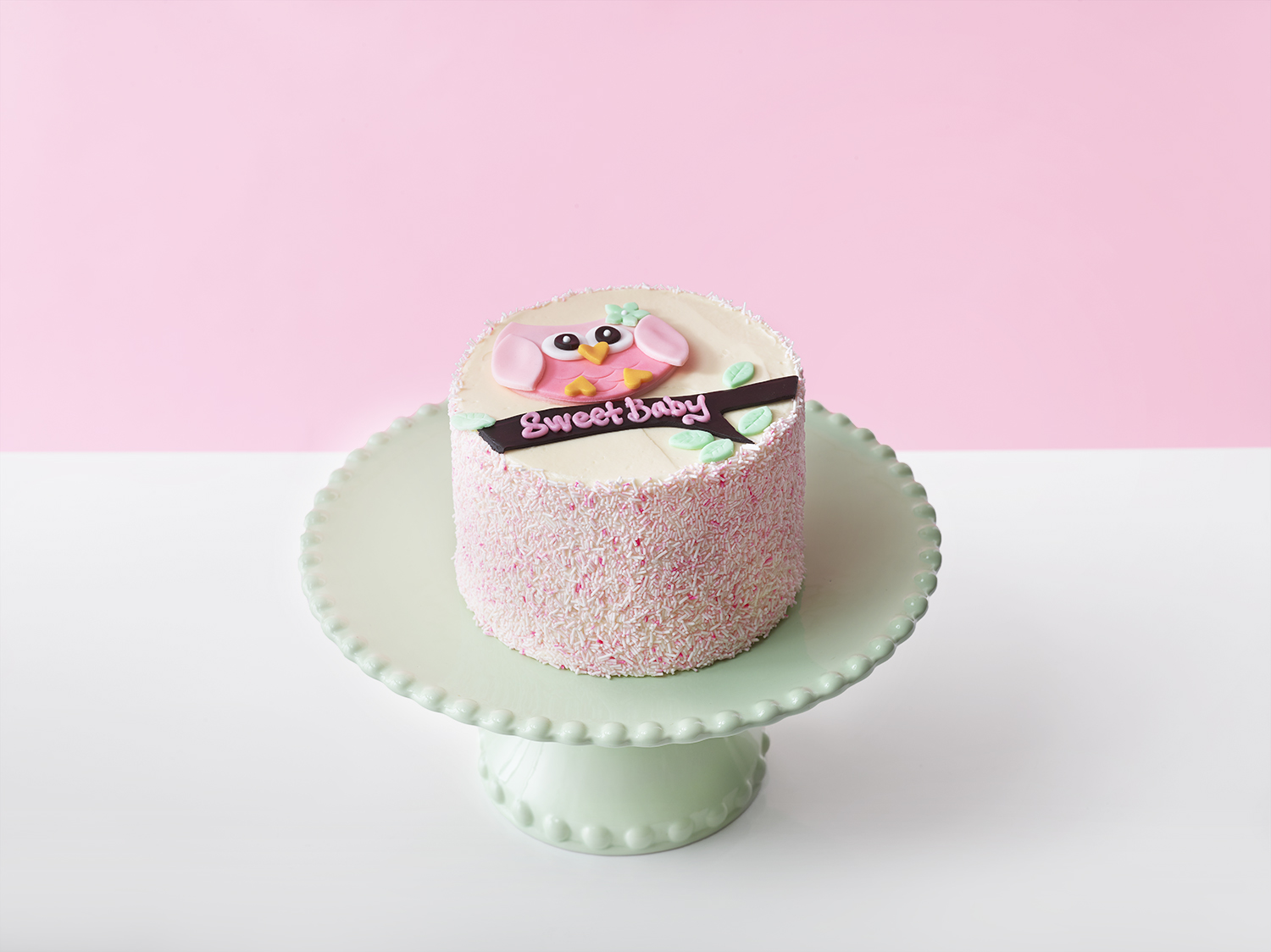 a piece of cake sitting on top of a table