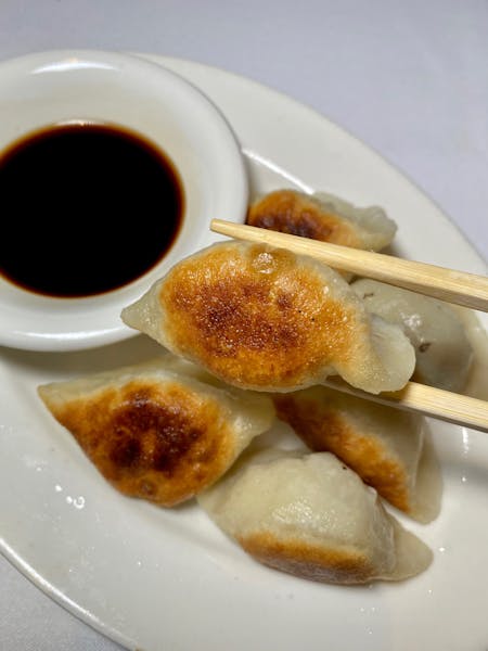 Chicken WokFried Dumplings Philippe Chow Upscale Chinese
