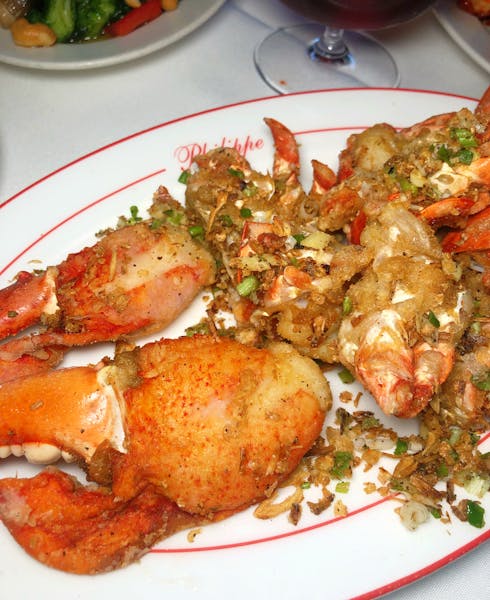 2 Salt & Pepper Lobsters Philippe Chow Upscale Chinese Restaurant