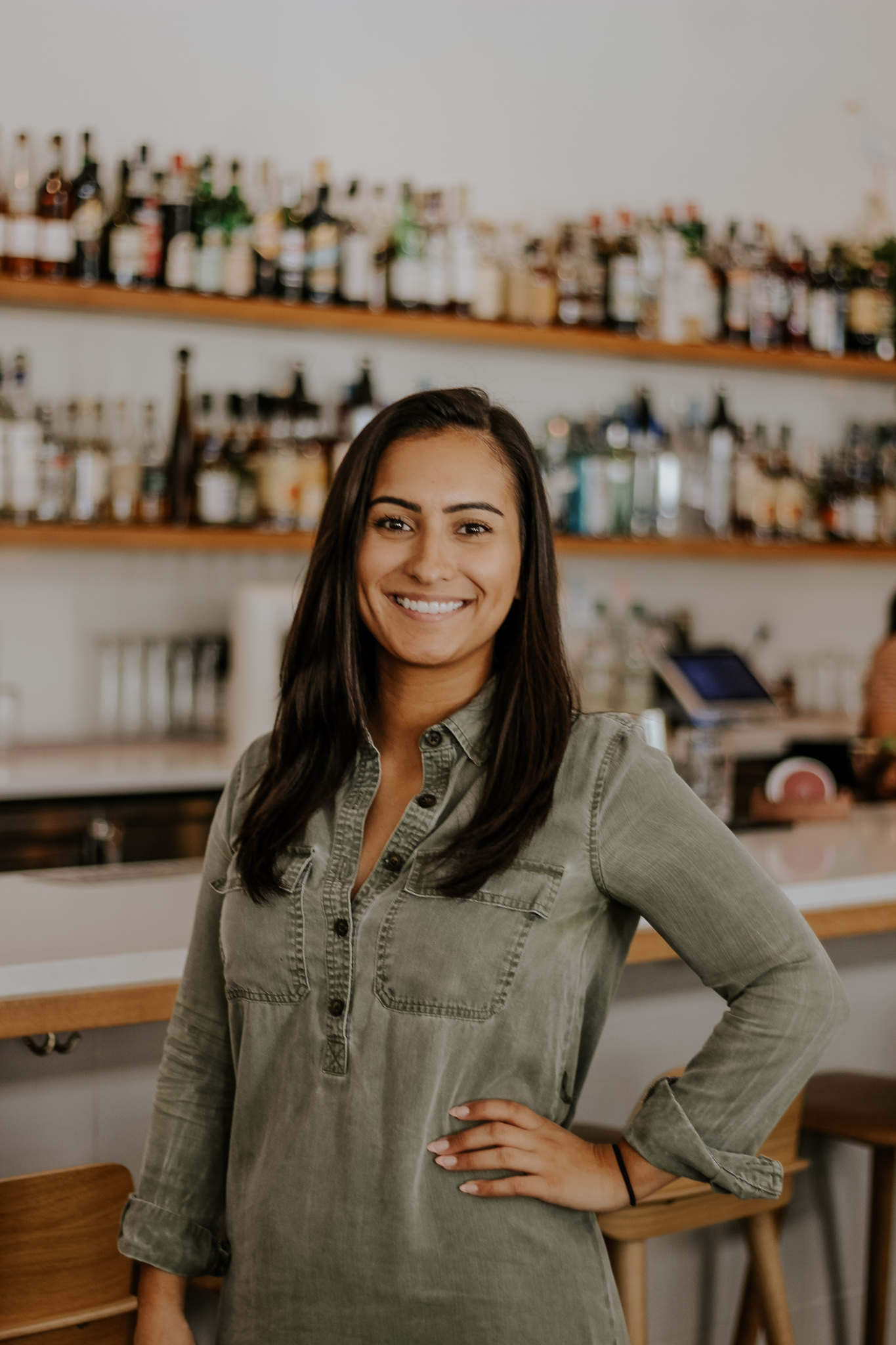 Marcia Imperator standing in a room