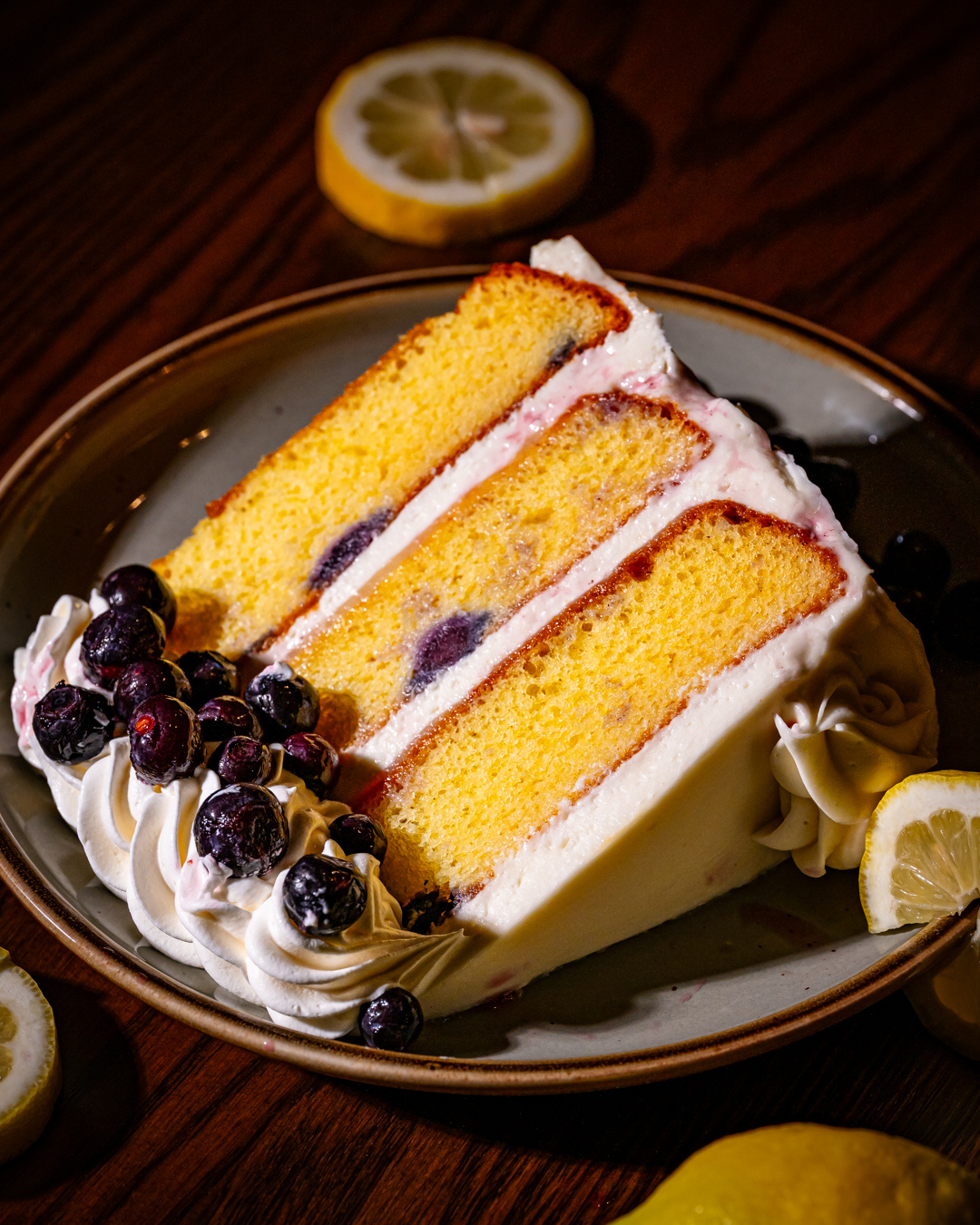 Lemon Blueberry Cake