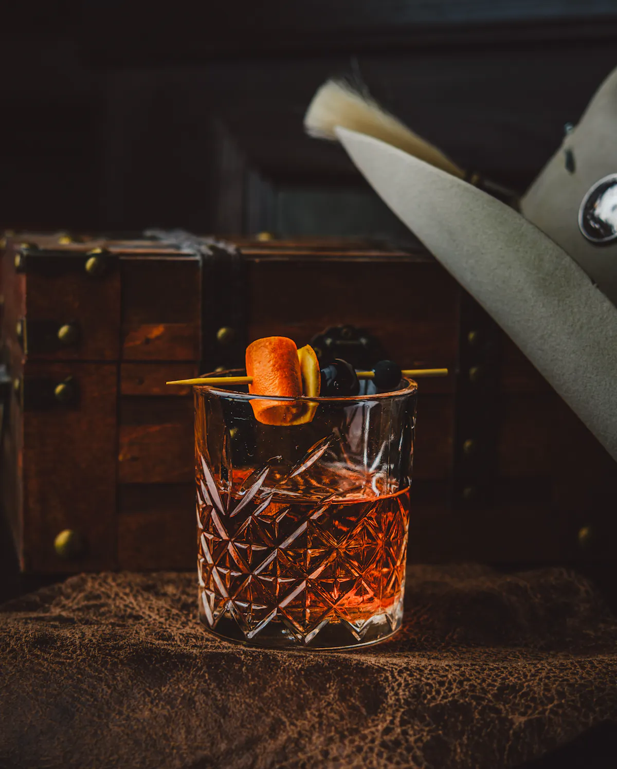old fashion cocktail at this south lake tahoe cocktial lounge opening july 2nd