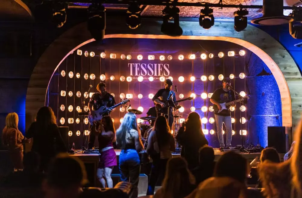 nightife in tahoe with this new room built for live music and best cocktails in south lake tahoe