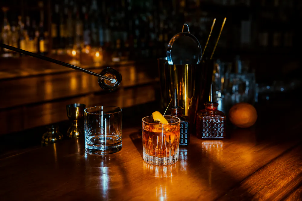 this cocktail lounge is coming in hot with great cocktails and live music