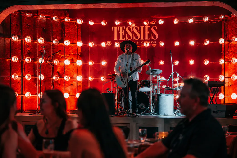 tahoe tommy local band at tessies cocktails and chords