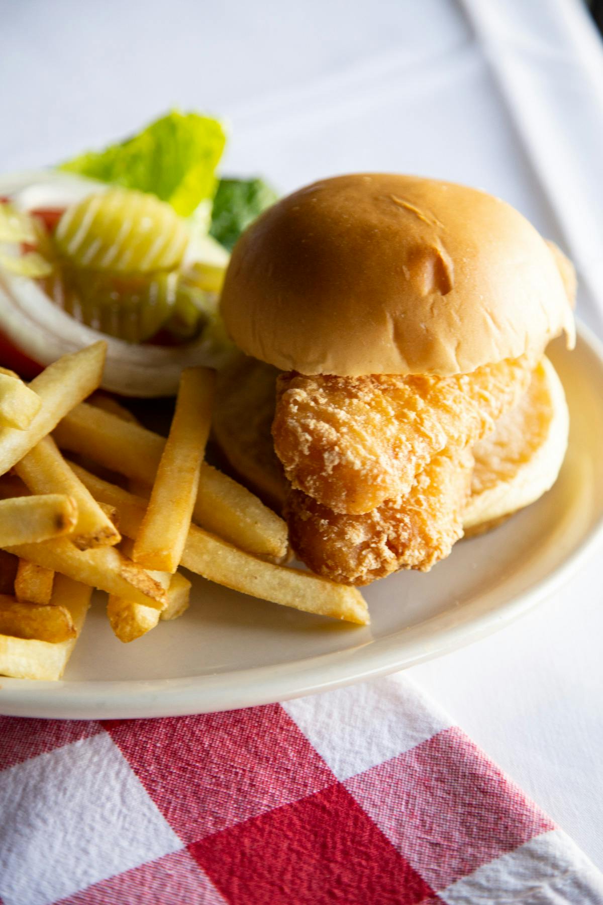 a plate of food