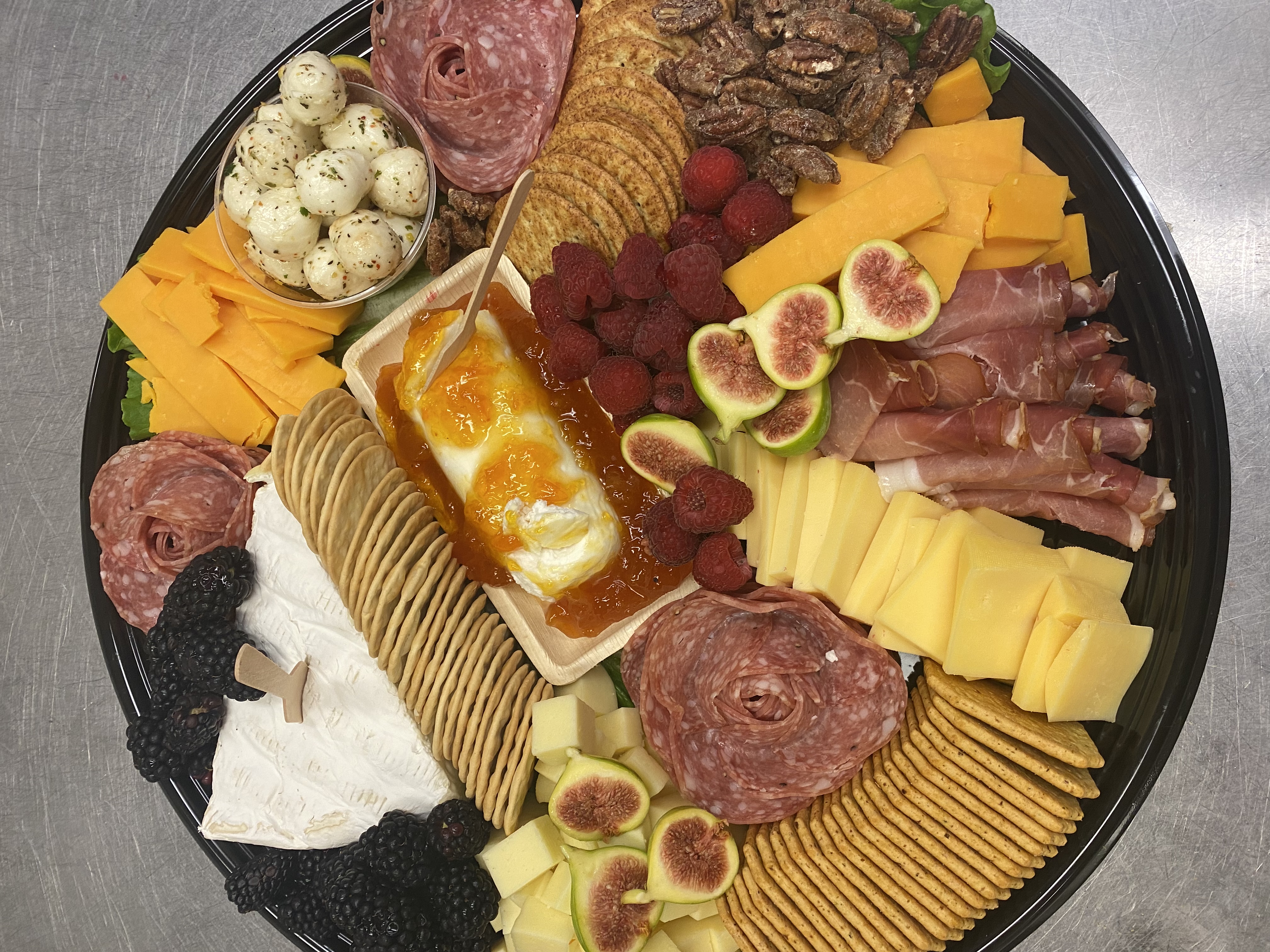 a plate of food
